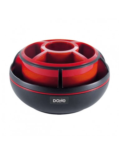 Dohe Organizador de Sobremesa Giratorio - Material de Maxima Calidad - Libre de Metales Pesados - Ideal para Ordenar