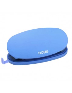 Dohe Taladro de Sobremesa con Tacto Soft Touch - Taladra hasta 16 Hojas - Diseño Ergonomico - Facil de Usar