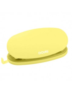 Dohe Taladro de Sobremesa con Tacto Soft Touch - Taladra hasta 16 Hojas - Diseño Ergonomico - Facil de Usar