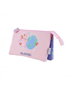 Dohe Portatodo Triple Compartimento - Fabricado en Poliester Flexible y Resistente - Cierre Doble de Cremalleras - Ideal para