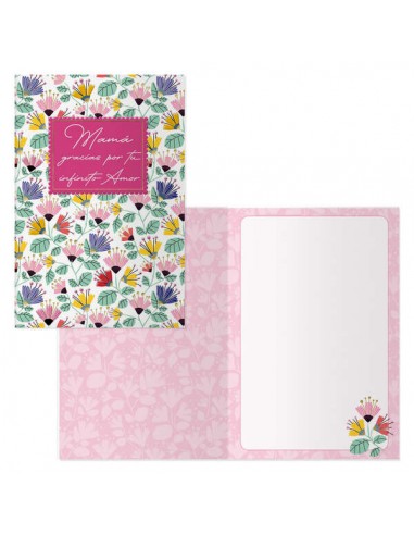 Dohe Tarjeta de Felicitacion Dia de la Madre - 11.5x17cm - Impresas a Todo Color - Estampaciones con Pelicula de Color -