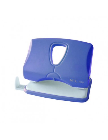 Dohe Taladro Resistente de Alta Calidad - 6mm de Diametro - Distancia de 80mm Entre Perforaciones - Guia Ajustable para Papel