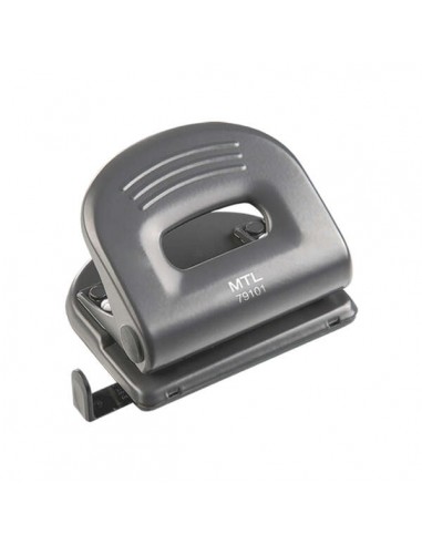 Dohe Taladro Resistente de Alta Calidad - 6mm de Diametro - Distancia de 80mm Entre Perforaciones - Guia Ajustable para Papel