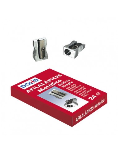Dohe Afilalapices de Metal Ligero - Forma de Cuña - Cuchilla de Acero Resistente