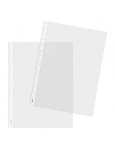 Dohe 100 Fundas Multitaladro en Polipropileno Rugoso - 16 Perforaciones