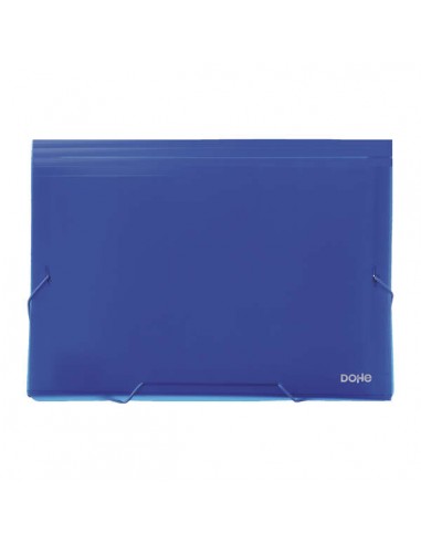 Dohe Clasificadores Acordeon de 13 Departamentos - Tamaño Din A4 - Fabricados en Polipropileno Opaco de 700 Micras - con