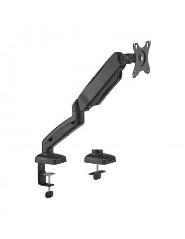 Aisens Soporte de Mesa PRO Contrapeso Giratorio e Inclinable para Monitor TV 9kg (3 Pivotes - 1 Brazo) de 17-32 - Color Negro