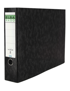 Elba Archivador Palanca Carton Compacto A3 Apaisado - Resistente y Duradero - Tamaño A3 Apaisado - Ideal para Organizar