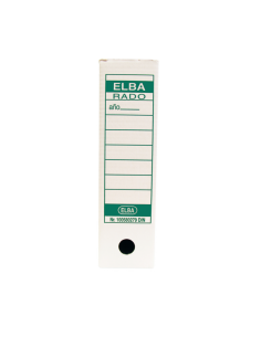 Elba Caja de Archivo Definitivo A4 - Resistente y Duradera - Tamaño Estandar A4 - Diseño Elegante y Funcional - Color