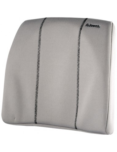 Fellowes Smart Suites Respaldo de Espuma Ergonomico - Espuma de Alta Densidad - Correa Ajustable - Color Gris
