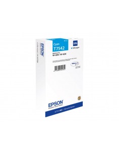 Epson T7542 Cyan Cartucho de Tinta Original - C13T754240 C13T75424N