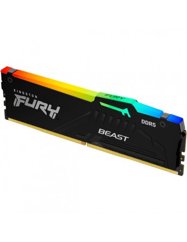 Kingston Fury Beast RGB Expo Memoria RAM DDR5 6000MT s 16GB 1.4V CL30 DIMM