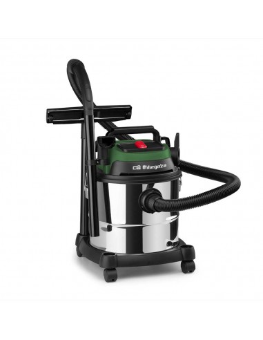 Orbegozo APS 1400 Aspirador Potente y Eficiente - Potencia de 1380W - Doble Filtrado Hepa - Deposito Metalico de 20L -