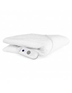 Orbegozo CAH 0850 Calienta Camas Electrico - Calor Persistente - Control Remoto Extraible - Sistema de Calor Extra en Pies -