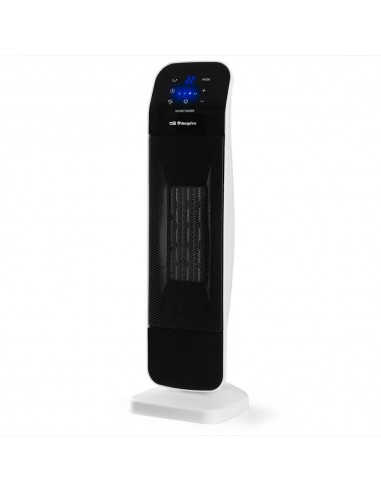 Orbegozo CR 5029 Calefactor Ceramico de Torre Compacto - Potente y Seguro - Funcion Oscilante - Mando a Distancia - 3 Modos