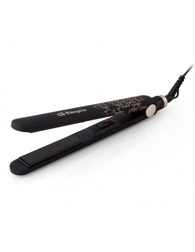 Orbegozo Plancha de Pelo Ceramica Profesional - Resultados Rapidos y Seguros - Diseño Ergonomico y Compacto - Cable