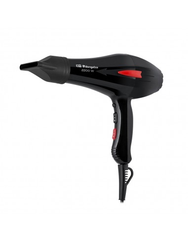 Orbegozo SE 2235 Secador Profesional - Motor AC Profesional - Pulsador de Aire Frio - 3 Niveles de Temperatura - 2