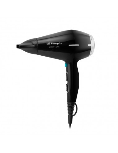 Orbegozo SE 2400 Secador Profesional - Motor AC 2400W - 3 Niveles de Temperatura - Golpe de Aire Frio - Concentrador y