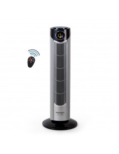 Orbegozo TWM 1010 Ventilador de Torre Ionico - Potente Caudal de Aire - Display Digital - Control Remoto - Ideal para