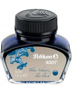 Pelikan Tinta 4001 No.78 - Frasco 30ml - Asegura el Perfecto Funcionamiento de la Estilografica - Color Azul Negro
