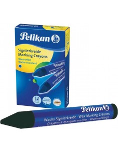 Pelikan Barra para Marcar 762 12 - Resistente al Agua - Ideal para Resaltar Texto - Facil de Usar - Color Negro
