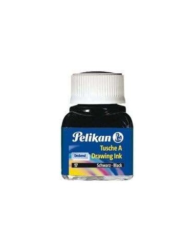 Pelikan Tinta China 523 10ml - Alta Calidad - Resistente al Agua - Ideal para Dibujo y Caligrafia - Color Siena Tostada