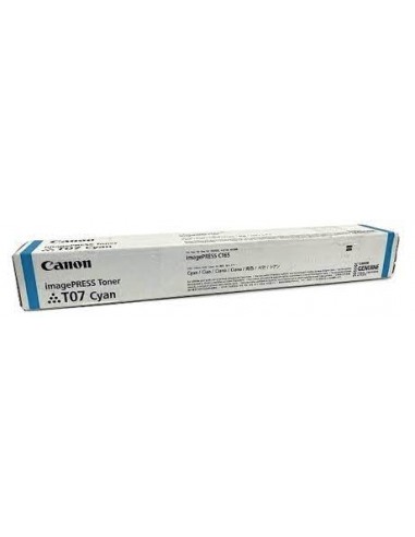 Canon imagePRESS T07 Cyan Cartucho de Toner Original - 3642C001
