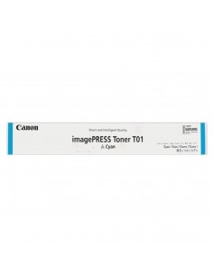 Canon imagePRESS T01 Cyan Cartucho de Toner Original - 8067B001