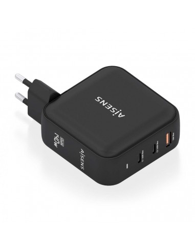Aisens Cargador GAN 140W - 2xUSB-C PD3.1 QC4.0 - 1xUSB-A QC3.0