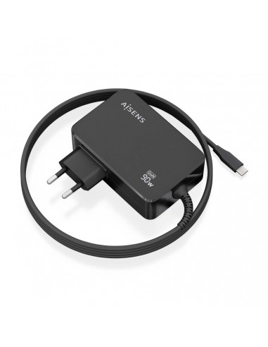 Aisens Cargador GAN 90W PD3.0 1xUSB-C 1.8m