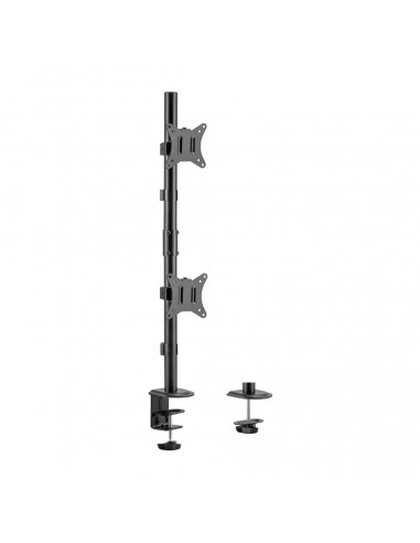 Aisens Soporte de Mesa Eco Giratorio e Inclinable para 2 Monitor TV 9kg de 17-32
