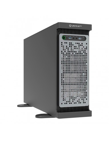 Unykach WS-SR630 Workstation & IDC Rack Caja 4U ATX - Tamaños de Disco Soportados 3.5"-2.5" - Filtro Antipolvo - USB-A 3.0