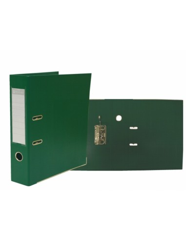 Bismark Archivador A-Z PVC A4 Lomo 75 - Gran Resistencia - Tarjetero en el Lomo - Cartoneras Metalicas en el Borde Inferior -