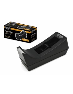 Ingraf Portarrollos Pr1 - Cuerpo de Plastico Abs - Base de Caucho Antideslizante - Cuchilla de Acero - Color Negro