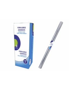 Bismark Forralibros Adherente PVC - Forro de Plastico Adherente - Ideal para Forrar Libros sin Dañar Las Portadas - Color