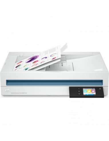 HP ScanJet Enterprise Flow N6600 fnw1 Escaner Documental WiFi Duplex - Alimentador Automatico de Documentos de 100 Hojas -