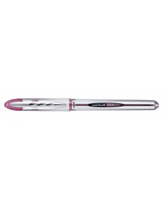 Uni-ball Vision Elite UB-200 Rollerball de Tinta Liquida - Punta de Bola 0.8mm - Sistema Antifugas para Viajes - Color Vino