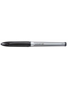 Uni-ball UBA-188-L Rollerball - Punta de Acetato Plastico 0.7mm - Tinta Pigmentada Resistente al Agua y Luz - Color Negro
