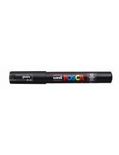 Posca PC-1M Marcador de Pintura - Punta de Poliester Conica 0.7mm - Ancho de Trazo 0.7mm - Tinta Base al Agua - Resistente a