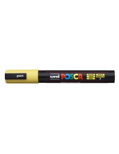 Posca PC-5M Marcador de Pintura - Punta de Poliester 1.8-2.5mm - Tinta Base al Agua - Resistente a la Luz - No Permanente -