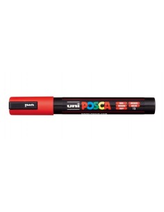 Posca PC-5M Marcador de Pintura - Punta de Poliester 1.8-2.5mm - Tinta Base al Agua - Resistente a la Luz - No Permanente -