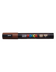 Posca PC-5M Marcador de Pintura - Punta de Bala 1.8-2.5mm - Tinta Base al Agua - Resistente a la Luz - No Permanente - Color