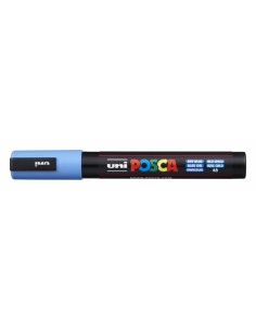 Posca PC-5M Marcador de Pintura - Punta de Poliester 1.8-2.5mm - Tinta Base al Agua - Resistente a la Luz - No Permanente -