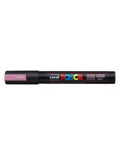 Posca PC-5M Marcador de Pintura - Punta de Poliester 1.8-2.5mm - Tinta Base al Agua - Resistente a la Luz - Color Rosa