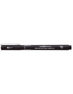 Uni-ball PINCS2-200 Rotulador Calibrado - Punta Poliacetal - Trazo Chisel - Tinta Pigmentada Resistente al Agua y Luz - Color