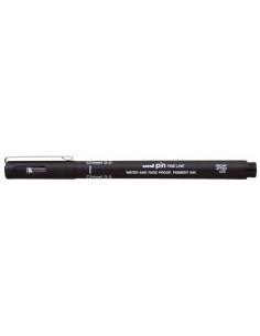 Uni-ball PINCS3-200 Rotulador Calibrado - Punta Poliacetal - Trazo Chisel - Tinta Pigmentada Resistente al Agua y Luz - Color