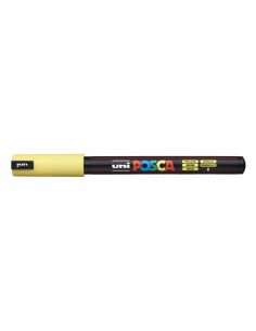 Posca PC-1MR Marcador de Pintura - Punta Roller de Fibra 0.7mm - Linea Extrafina - Tinta Pigmentada Base al Agua - Resistente