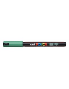 Posca PC-1MR Marcador de Pintura - Punta Roller de Fibra 0.7mm - Linea Extrafina - Tinta Pigmentada Base al Agua - Resistente