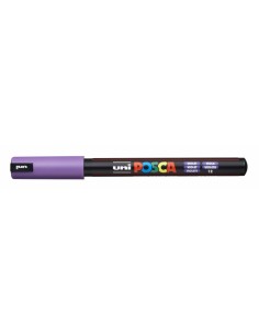 Posca PC-1MR Marcador de Pintura - Punta Roller 0.7mm - Tinta Base al Agua - No Permanente - Resistente a la Luz - Ideal para