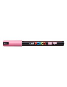 Posca PC-1MR Marcador de Pintura - Punta Roller de Fibra 0.7mm - Tinta Base al Agua - No Permanente - Resistente a la Luz -